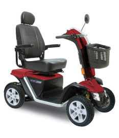 scootmobiel Pride XL140 rood