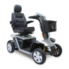 scootmobiel Pride XL140 zilver