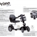 scootmobiel Life and Mobility Primo Arrivo 4 wielen zilver