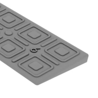 Quickramp drempelhulp 6 mm hoogte met 5 3M quicktapes