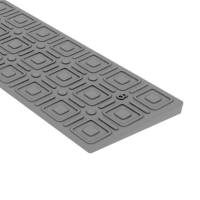 Quickramp drempelhulp 8 mm hoogte met 5 3M quicktapes