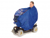 Rain poncho for scooter Drive color blue