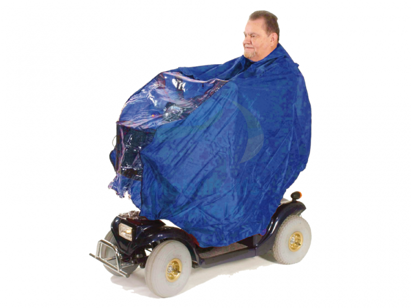 Poncho scootmobiel Drive kleur blauw kopen?