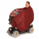 Poncho voor gebruik op scootmobiel van Drive kleur rood