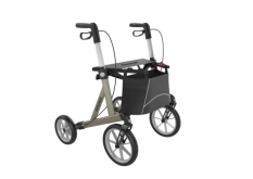 Rollator Rehasense Explorer Champagne met gratis rugband