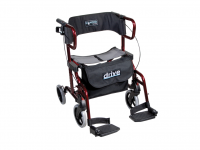 Rollator and transport wheelchair in one Drive Diamond Deluxe