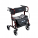 Rollator Drive Diamond Deluxe Rolstoel rood metallic