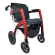 Rollz Motion Performance rollator en rolstoel - Rood M
