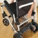 Joy Rider opvouwbare elektrische rolstoel blauw met zware accu!