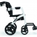Rollz Motion pebble white rollator rolstoel