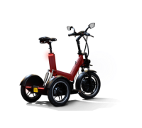 Joiny Elektrischer Dreirad-Scooter - Rot