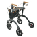 Saljol Carbon Rollator - Matt Black M