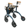 Saljol Carbon Rollator - Midnight Blue M