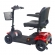 Scootmobiel opvouwbaar Drive ST3D met vering rood