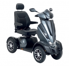 Scootmobiel Drive King Cobra kleur antraciet 15KM showroom model