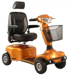 Scootmobiel Excel Entice 4 Gallardo Orange