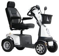 Scootmobiel Excel Galaxy Plus 4, Salt White