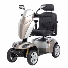 Scootmobiel Kymco Agility champagne zilver