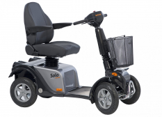 Scootmobiel Life and Mobility Solo 4 wielen silver