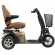 Scootmobiel Life and Mobility Mezzo Retro champagne 3 wielen