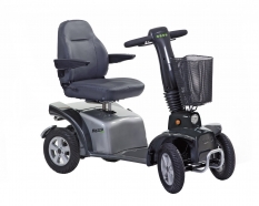 Scootmobiel Life and Mobility Mezzo 4 wielen zilver