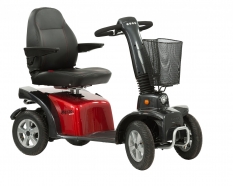 Scootmobiel Life and Mobility Mezzo 4 wielen Rosso