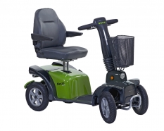 Scootmobiel Life and Mobility Mezzo 4 wielen groen