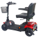 Scootmobiel opvouwbaar Drive ST3D Crow met vering - Rood