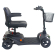 Scootmobiel opvouwbaar Drive ST3D Crow met vering antraciet
