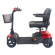 Scootmobiel opvouwbaar Drive ST3D Crow met vering - Rood