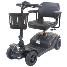 Scootmobiel opvouwbaar Drive ST3D Crow met vering antraciet
