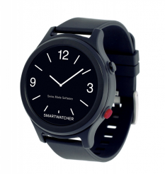 SmartWatcher noodoproep horloge - Essence deluxe zwart