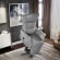 Sta-Op en Relaxfauteuil Veneto - Lichtgrijs Leer