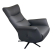 Sta-Op en Relaxfauteuil Veneto - Zwart Leer
