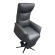 Sta-Op en Relaxfauteuil Veneto - Zwart Leer