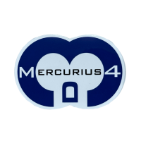 Sticker stuur Logo Vermeiren Mercurius