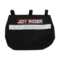 Rolstoel tas voor Zinger & JoyRider - Zwart