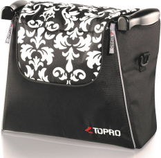 Tas Rollator Topro Troja 2G zwart wit