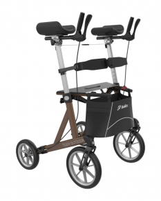 Armschalen rollator Tiger Outdoor bruin reuma rollator