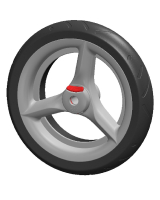 Topro Troja 5G Soft achterwiel met remtandwiel