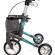 Rollator Topro Olympos ATR M turquoise profiel banden