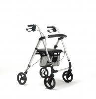 Rollator vermeiren Eco plus lichtgewicht zilver