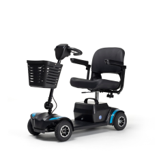 Vermeiren One Air+ Demontabele Scootmobiel - Zwart 8 km\/u