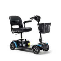 Vermeiren One Air+ Spring Demontabele Scootmobiel - Zwart 8 km\/u
