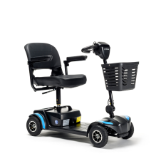 Vermeiren One Air+ Spring Demontabele Scootmobiel - Zwart 8 km\/u