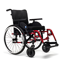 Vermeiren V500 Light – Lichtgewicht ADL-rolstoel - Zitbreedte 50 cm Rood