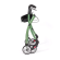 WheelzAhead INDOOR 2.0 – Binnen Rollator met Tas & Dienblad - Groen