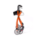 WheelzAhead INDOOR 2.0 – Binnen Rollator met Tas & Dienblad - Oranje